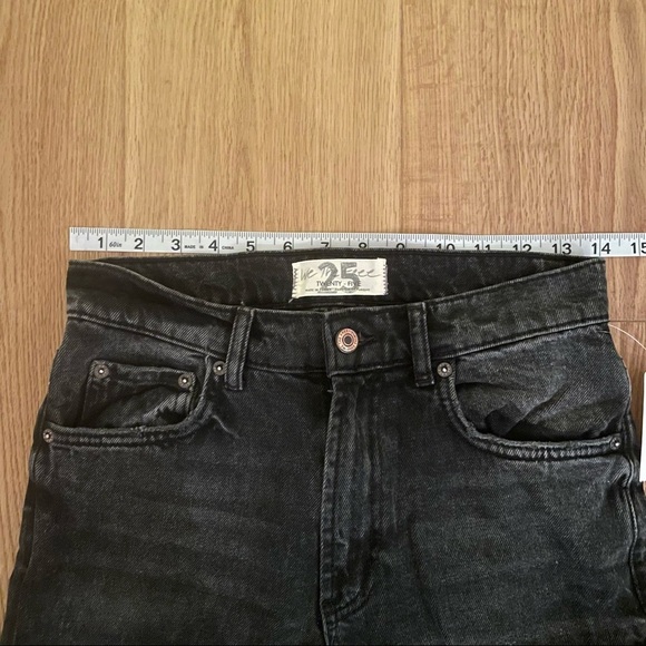 NWT FREE PEOPLE Vixen black Cigarette jeans - 25 - Picture 11 of 11